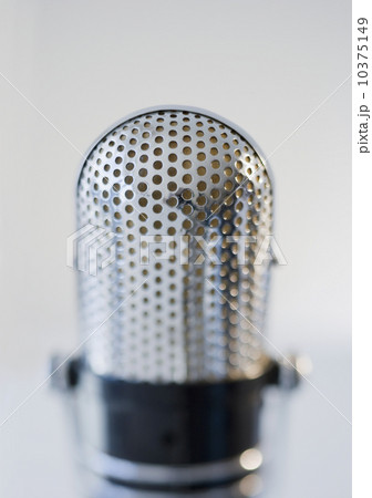 Close up of microphone Close up of microphone 10375149