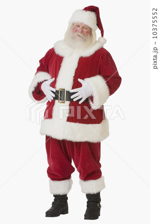 Santa Claus with hands on belly 10375552