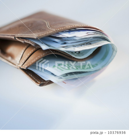 Wallet stuffed with euros 10376936
