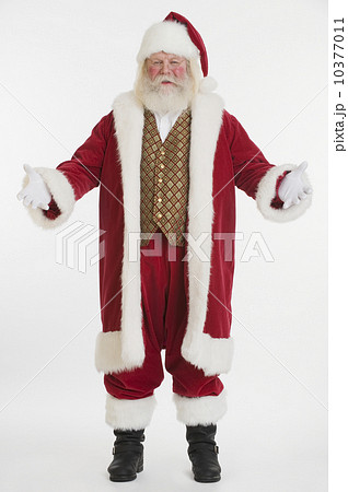 Santa Claus in long robe 10377011