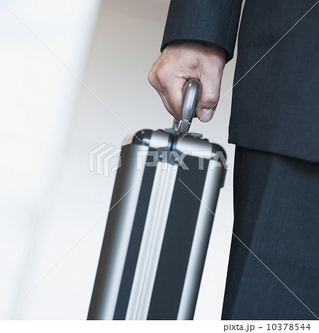 Businessman holding briefcase Businessman holding briefcase 10378544