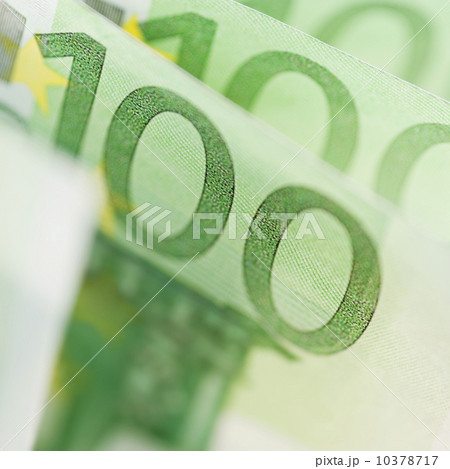 Close up of 100 euro notes Close up of 100 euro notes 10378717