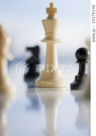 Close up of chess pieces Close up of chess pieces 10379140