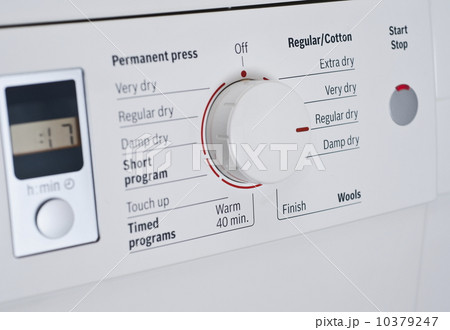 Close up of Dial on Washing Machine 10379247