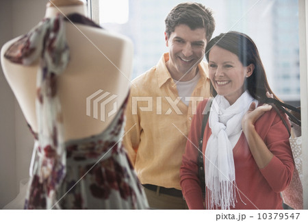 A couple window shopping A couple window shopping 10379547