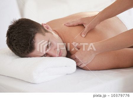 Man at spa Man at spa 10379776