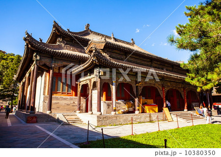 Mount Wutai(Wutaishan) scene- Hall of Xiantong temple Mount Wutai(Wutaishan) scene- Hall of Xiantong temple 10380350