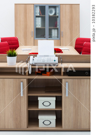 fax at desk fax at desk 10382293