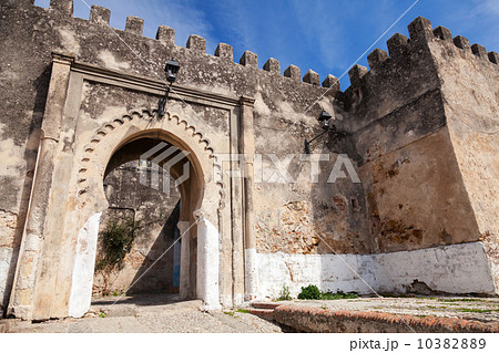 Ancient stone fortress in Madina. Old part of Tangier, Morocco Ancient stone fortress in Madina. Old part of Tangier, Morocco 10382889