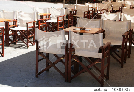 Greece. Kos island. An open-air cafe Greece. Kos island. An open-air cafe 10383987