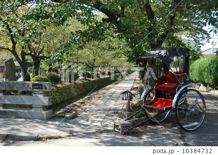 人力車･哲学の道（京都市左京区） 10384732