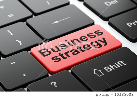 Business concept: Business Strategy on computer keyboard background Business concept: Business Strategy on computer keyboard background 10385008
