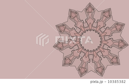 Lace floral colorful ethnic ornament Lace floral colorful ethnic ornament 10385382