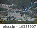 サルファー山から見下ろすバンフスプリングスホテル 10385907