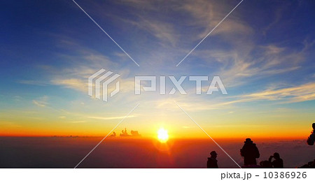 富士山ご来光の写真素材 [10386926] - PIXTA