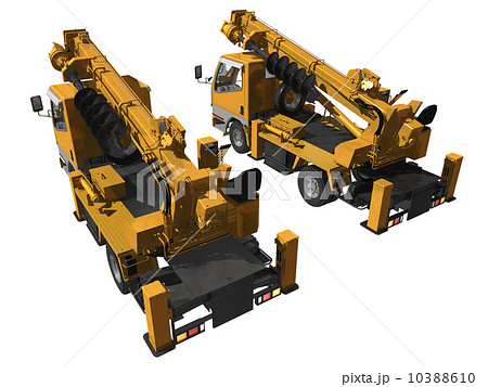 穴掘建柱車/ポールセッター(a2) 10388610