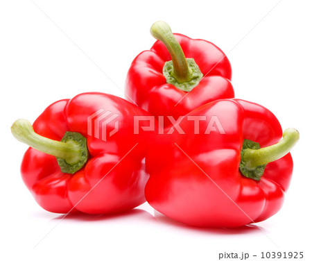 Sweet bell pepper isolated on white background cutout 10391925
