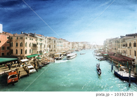 Venice canal view 10392295