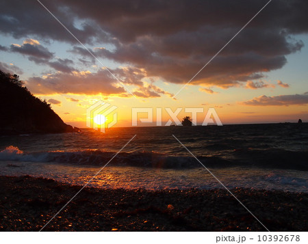 篠島の夕日 篠島の夕日 10392678