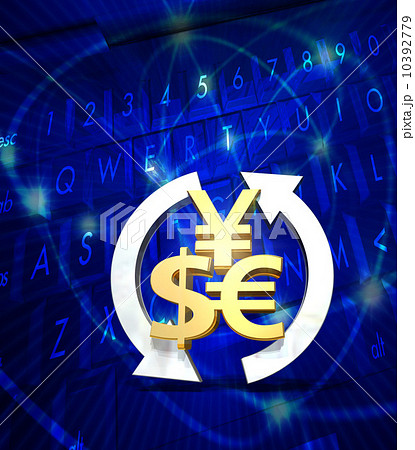 通貨と外国為替／円・ドル・ユーロ 10392779