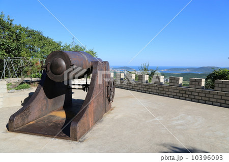 旅順　二百三高地　大砲 10396093