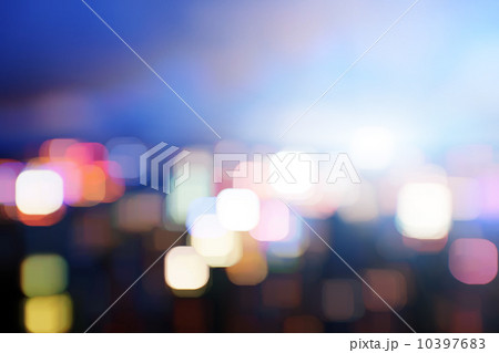 blured lighhts from peak Victoria, Hong Kong blured lighhts from peak Victoria, Hong Kong 10397683