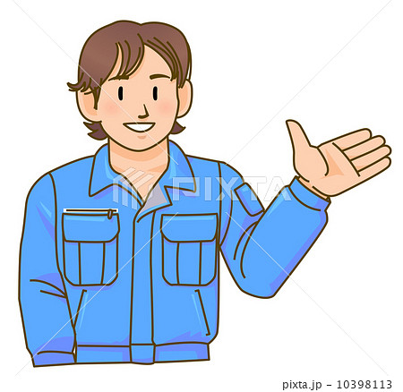 若い作業員 10398113