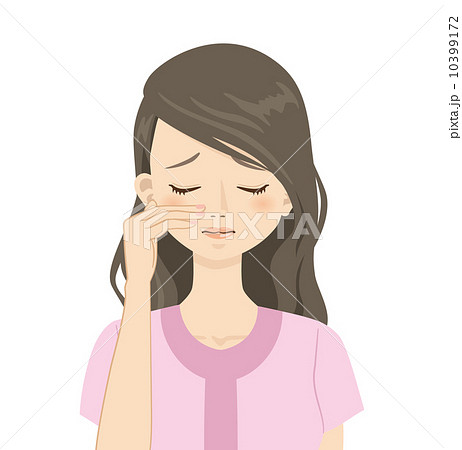 サロン　エステサロン　美容　泣き顔　泣く 10399172