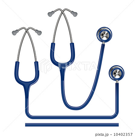 聴診器のイラスト素材