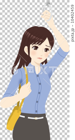 脇汗が気になる女の人 10402459