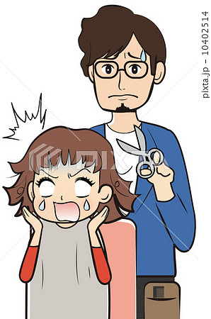 美容師と客 10402514