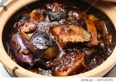 食品　中華料理　なす料理　マーボ茄子　甜麺醤　中国　茄子　 10418265