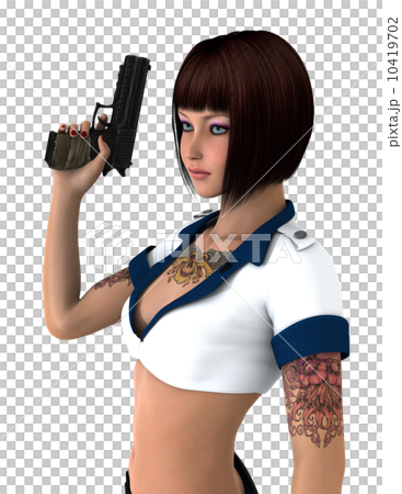 Female fighter Female fighter 10419702