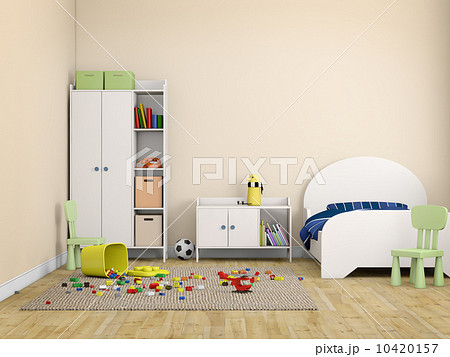 インテリア　子供部屋　収納　寝室 10420157