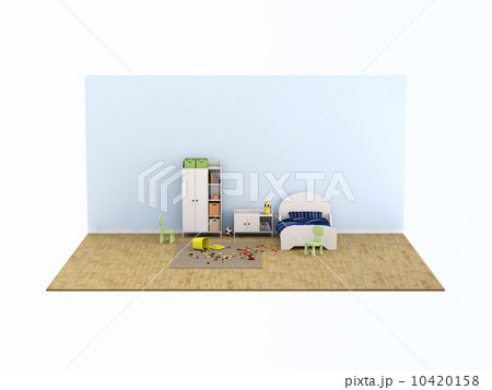 インテリア　子供部屋　収納　寝室 10420158