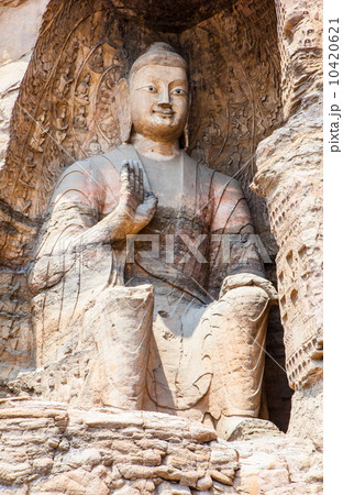 Datong scene-Yungang Grottoes 10420621