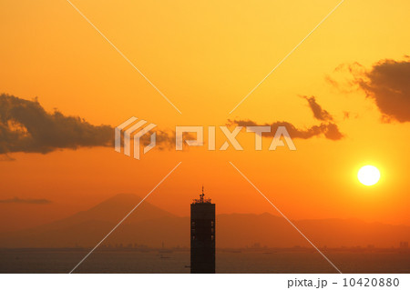 千葉港の夕暮れ 千葉港の夕暮れ 10420880