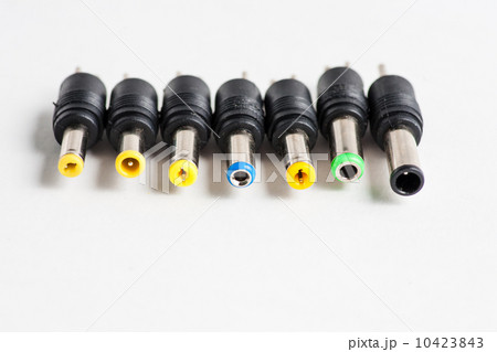 Set of different laptop plugs 10423843