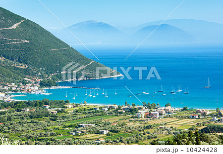 Lefkada coast summer view (Vasiliki, Greece) 10424428