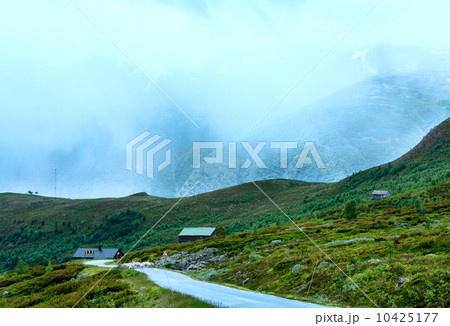 Summer mountain cloudy landscape (Norway) Summer mountain cloudy landscape (Norway) 10425177
