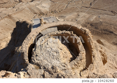 Fortress Masada in Israel 10428260