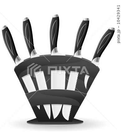 knife set for the kitchen vector illustration 10429341