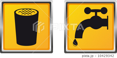 icons drinking water for design vector illustration 10429342