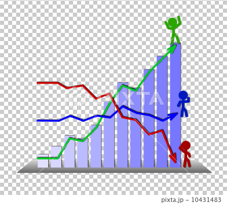 Performance graph - Stock Illustration [10431483] - PIXTA