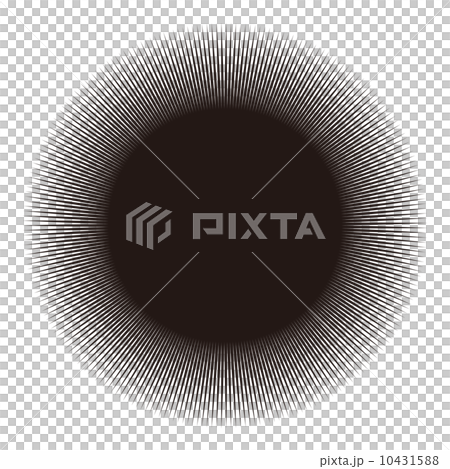 Radial centralized line monochrome 10431588