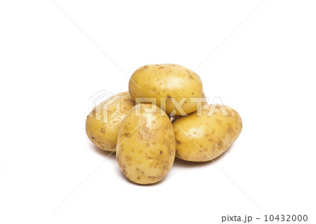 Potatoes isolated on white Potatoes isolated on white 10432000