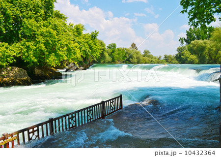 Spring waterfall in Turkey 10432364