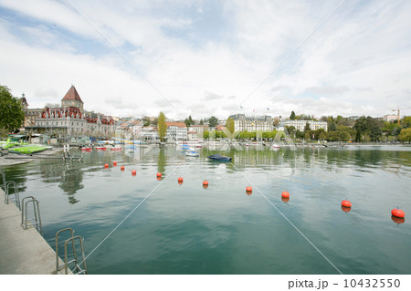 Ouchy port and Chateau, Lausanne, Switzerland 10432550