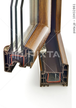 PVC window profile 10432861