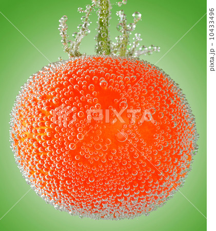A fresh organic tomato A fresh organic tomato 10433496